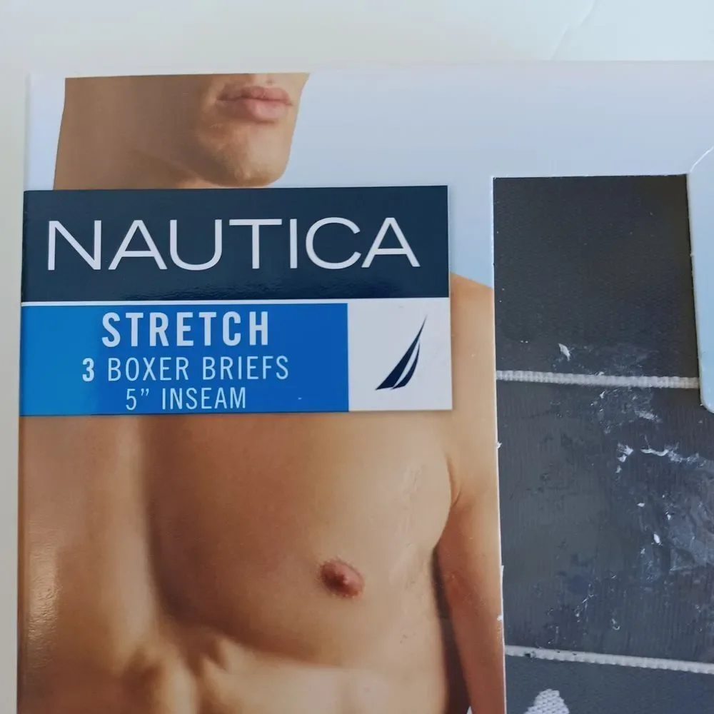 Nautica Boxer‎ Briefs Sz Sm 28 Stretch 5